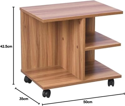 Multifunctionele Salontafel met Wielen - Modern Design voor Woonkamer en Kantoor