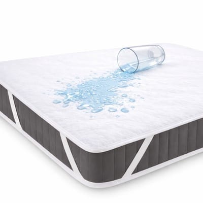 Droomtextiel Matrasbeschermer Waterdicht Plateau - 90x200 cm - Incontinentie Molton - Antibacterieel - Hoogwaardige kwaliteit