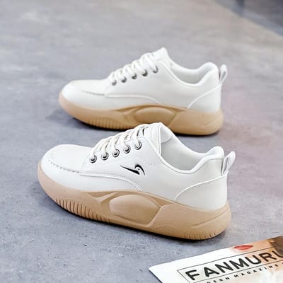 Lente Nieuwe Koreaanse Versie van De Kleine Witte Schoenen Vrouwelijke Student Casual Straat Shooting Schoenen Vrouwelijk Dikke Zool Verhoogde Vrouwelijke Schoenen 40 white