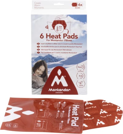Montandor® Heat Pads™ – 6 Uur Warmte – Air‑Activated Warmtepads – 8X Refill Pack van 6 stuks (48 stuks totaal) – Niet‑Elektrisch & Natuurlijk – Voor Kussens & Outdoor Comfort