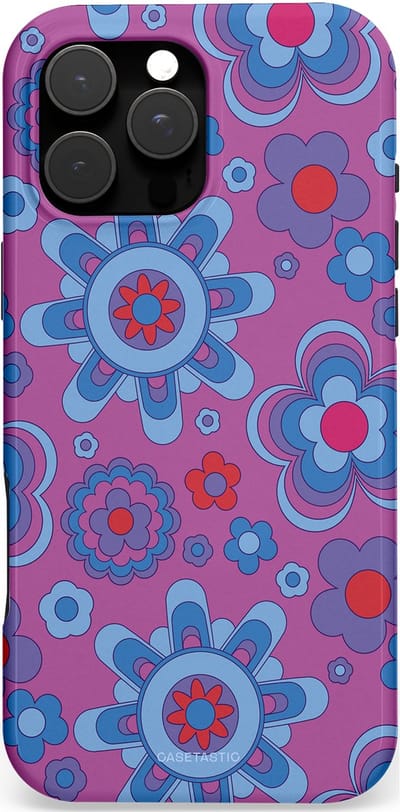 Casetastic Hoesje Geschikt voor Apple iPhone 16 Pro Max Magsafe - Stijlvolle Beschermende Duo-layer Case - Retro relax