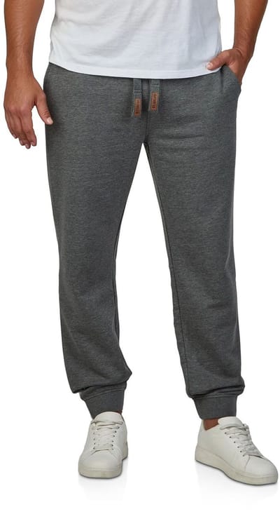 riverso Heren Joggingbroek RIVKasper regular/straight Grijs XXL Volwassenen Joggingbroek met Trekkoord