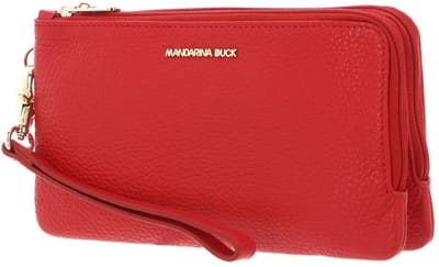 Leren dames portemonnee met dubbele compartimenten Mandarina Duck
