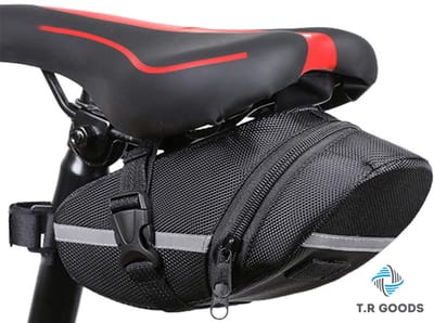 T.R Goods Zadeltas - Waterdicht - Fietstas Onder Zadel - Reflecterend - Compact & Ruim - Universeel
