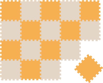 Van dag Één: 18-delige Baby Puzzel Speelmat - 30x30 EVA Schuim Kruipmat Vloermat Speeltapijt Kind