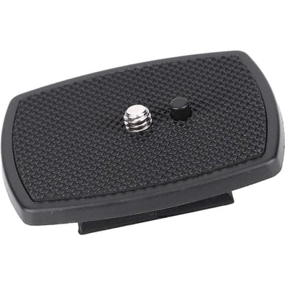 Mini Draagbare ABS Plastic Snelontgrendelingsplaat Montagebord met 1/4 schroef voor Yunteng VCT668 ST666 690 voor Weifeng(voor black