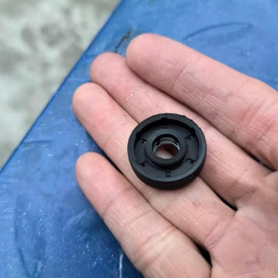 Broodmachine Oliekeerring - Apparaat Afdichting - Apparatuur Onderhoud - Hoge Temperatuur Rubber - 22mm Buitendiameter - Zwart
