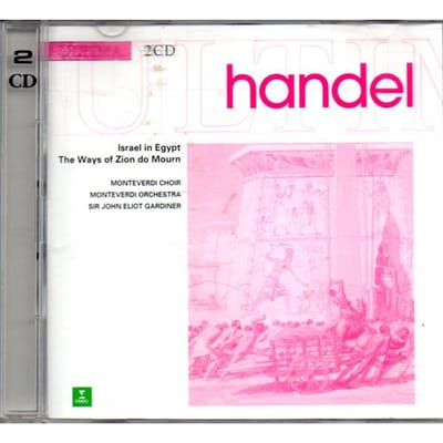 CD GARDINER; MONTEVERDI CHOIR&ORCH - Händel: Israël in Egypte  0927413942 Erato 2001 Europa Klassiek Gebruikt pink