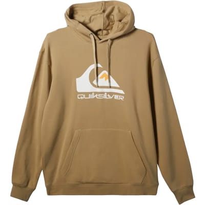 Quiksilver Big Logo Hoodie Beige S Man