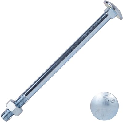 Wovar Slotbouten Verzinkt M8 x 120 mm | 100 stuks