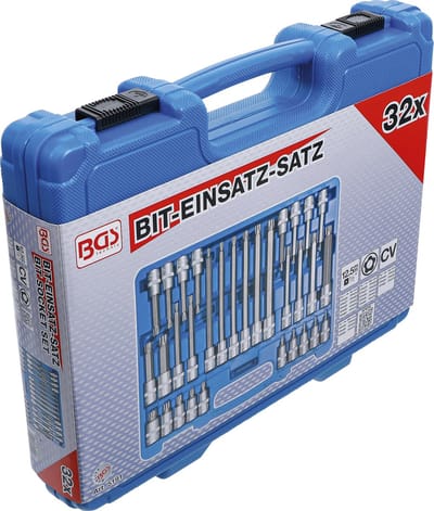 BGS Dopsleutelbitset 1/2 Torx Plus met boring TPS20 - TPS70, 32 delig