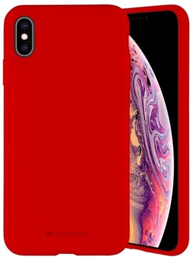 Mercury Siliconen - Hoesje voor Mobiele Telefoon - Rood - Samsung A31