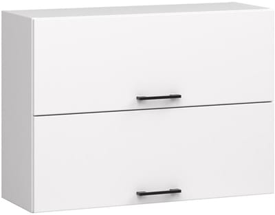 Keukenkast modulaire OLIWIA W80 G2 H580 met 2 Deuren / Hangkast / Bovenkast / AKORD Furniture Factory / Wit / 80 x 58 x 30 cm
