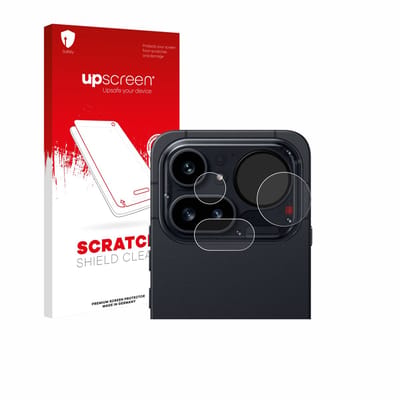 upscreen - Screenprotector voor Nothing Phone (4a) Pro (ALLEEN Camera Lens) - Folie Beschermfolie transparant