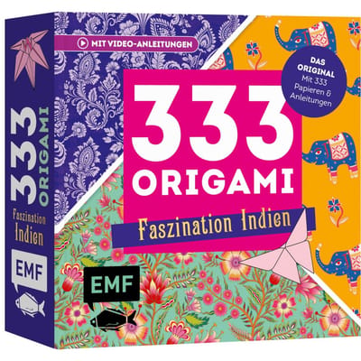 Boek "333 Origami - Faszination Indien"