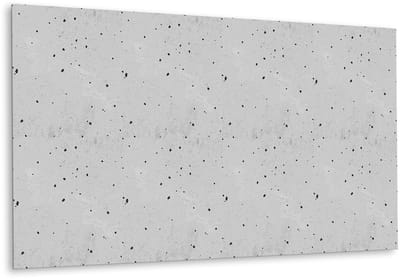 Tulup PVC Wandpaneel - Architectonisch Beton Vinyl Wandpaneel - 100 cm x 50 cm - Grijs Wandpaneel Zelfklevend - 1 stuk - Glamour Muurpaneel - Wandpaneel PVC - Plaktegels Keuken en Badkamer