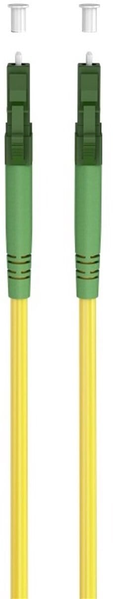 LC/APC Simplex FTTH kabel | OS2 | geel | LSZH | 5 meter