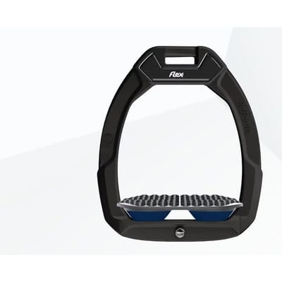Veiligheidsstijgers Paardrijden Endurance Zwart/Grijs/Marine Flex-On Safe-On