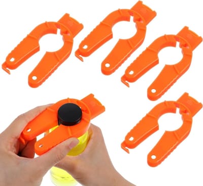 Multifunctionele Flessenopener Set - 3-in-1 Plastic Dekselopener, Schroefdopopener en Grappige Flessenopener voor Senioren met Handzwakte en Artritis