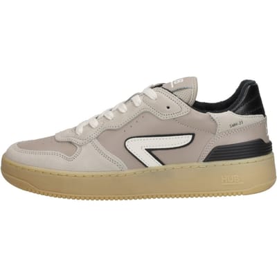 HUB Smash Sneakers Laag - Beige - Maat 40