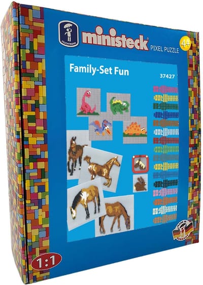 Ministeck - Mozaïek - Family fun - XL box - 1800dlg.