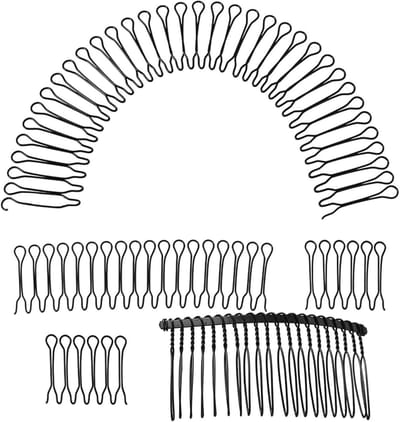 Haarafwerkingskammen - Haarstyling Clips - Nette Kapsels Creëren - Gladde Inbrenging - 21x3 cm - Niet gespecificeerd