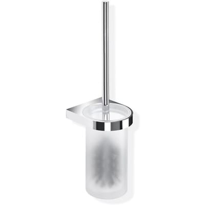 HEWI System 800 WC brush set with crystal glass insert 800.20.10045