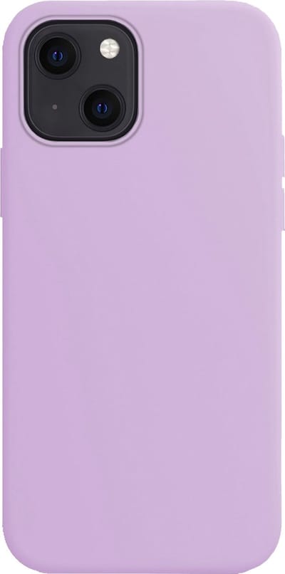 Hoes - Geschikt voor Apple iPhone 15 - Sterk & Shockproof - Hoesje Cover - Siliconen Case - Lila