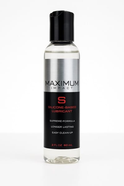 Maximum Impact – set van 6 flesjes - Silicone Glijmiddel – Premium Personal Lubricant – Extra Langdurig & Zijdezacht - easy cleanup - 360ml (60ml per flesje)