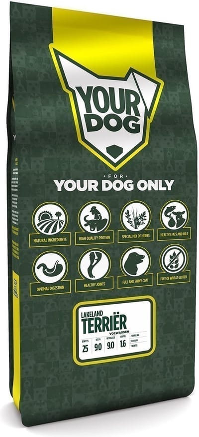 Yourdog Lakeland terriër Rasspecifiek Adult Hondenvoer 12kg | Hondenbrokken