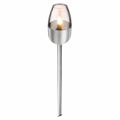 Solar light flame effect LED