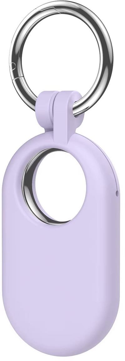 Go Go Gadget - Siliconen case - Beschermhoesje - Sleutelhanger - Geschikt voor Samsung SmartTag 2 - Paars
