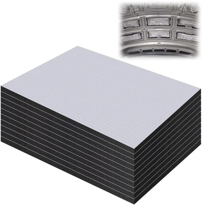 Dailygoods- Isolatiemat Zelfklevend - Geluidsisolatiemat - Isolatiemat Auto - Aluminium Butyl Isolatiemat - Vervangende Isolatie - 25 x 18 cm - Geluidsisolatie