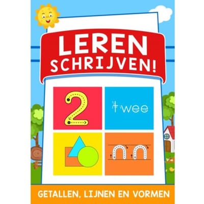 Leren Schrijven! : Getallen, Lijnen En Vormen - Boeken Boulevard