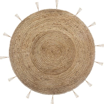 Atmosphera Lurex Cosy Jute Vloerkleed- 80 cm - Tapijt