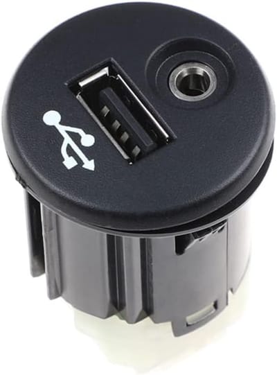 USB AUX Port Adapter voor NI*SS/AN Note E12E Juke F15E Q*as/hqai J10E Q*as/hqai +2 JJ10E X-Trail T31 Micra K13K NV200 M20M Juke 2011-2013 NV 1500 2500 3500 3500 0 350 0 0 2019 3 - Auto Accessoires - Geluidsverbetering