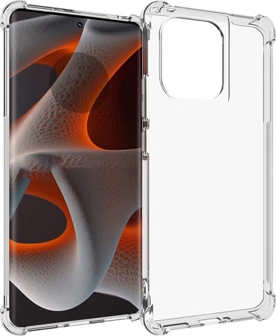 Coverup Hoesje - Geschikt voor Motorola Edge 50 Pro Hoesje - Coverup TPU Back Cover met AirBag Corners - Transparant