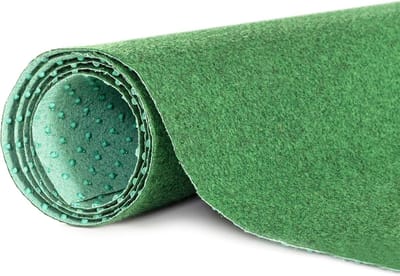 Kunstgras Groen - Balkonmat Terrasmat - Buiten Leven - UV-bestendig Waterdicht - 133 x 400 cm - Groen