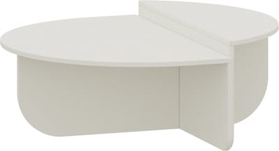 Salontafel Tondesdaslo 90x90x35 cm wit [en.casa]