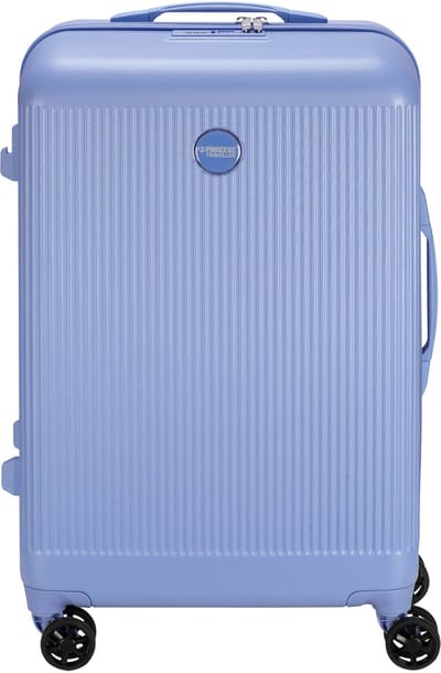 Princess Traveller Oceans middelgrote koffer 67 cm – Cornflower Blue – Gerecycled PET – GRS gecertificeerd
