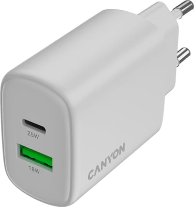 Canyon OnCharge 250 - Netlader - 25W - 1xPD - 1xQC