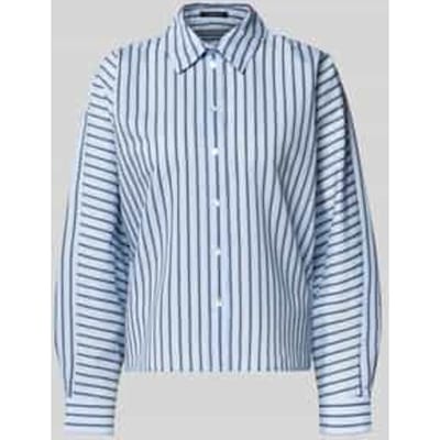 Overhemdblouse met knoopsluiting model 'Foho'
