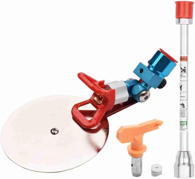 Universele Spuitaccessoire voor Airless Spuitmachines met 517-nozzle en Verlengstang voor Precisie Schilderen en Glad Afwerken