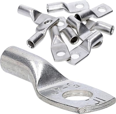 10 stuks Kalitec HR4-5 standaard buiskabelschoenen 4 mm² M5 I zonder kijkgat I Made in Germany