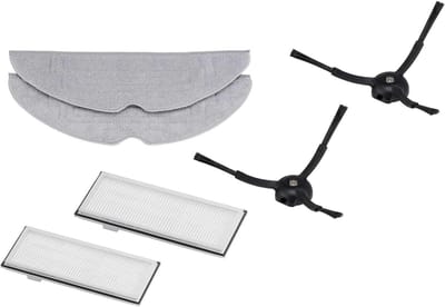 Robotstofzuiger Onderdelen - Accessoires Kit - Stofzuiger Onderhoud - Compleet Vervangingspakket - 1 Set - Wit
