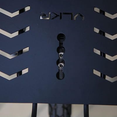 Fietsmand Aluminium - Fietstas Drager - Veilig Vervoeren - Boorvrije Montage - 34 x 26.5 cm - Zilver