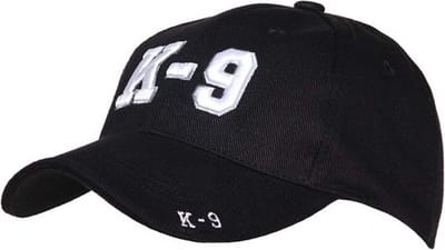 Fostex Garments - Baseball cap K-9 (kleur: Zwart / maat: NVT)