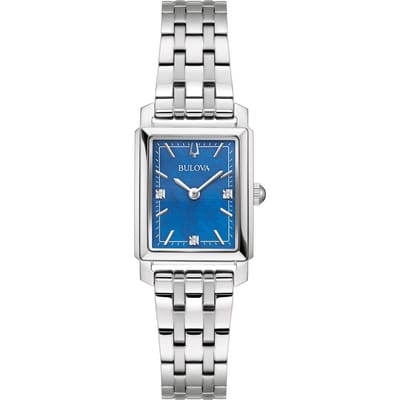 Bulova Sutton 96P245 Horloge - Staal - Zilverkleurig - Ø 23 mm