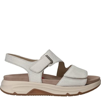 Gabor Rollingsoft Sandalen - Dames - Wit - Maat:38