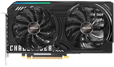 ASRock Intel Arc B570 Challenger 10GB OC - Videokaart - 10GB GDDR6 - PCIe 4.0 x8 - 1 x HDMI 2.1 - 3x DisplayPort 2.1